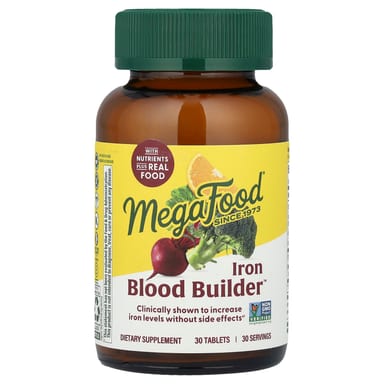 Железо MegaFood Blood Builder, 30 таблеток