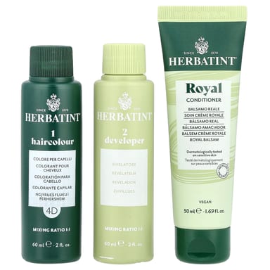 Гель Herbatint Permanent Haircolor 4D Golden Chestnut, 170 мл