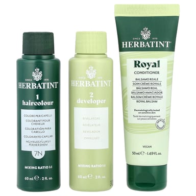 Гель Herbatint Permanent Haircolor 7N Blonde, 170 мл