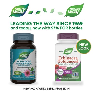 Эхинацея Nature's Way Goldenseal, 100 растительных капсул