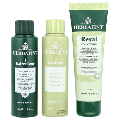 Гель Herbatint Permanent Haircolor 4R Copper Chestnut, 170 мл