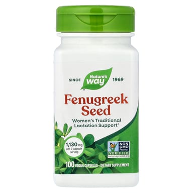 Пажитник Nature's Way Seed, 565 мг, 100 растительных капсул