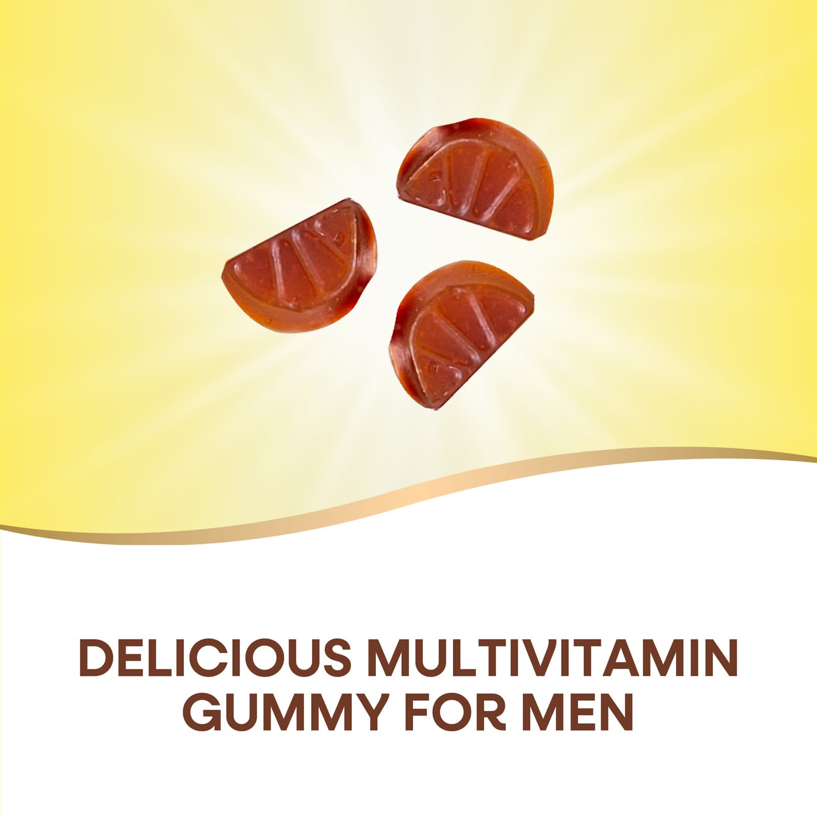 Мультивитамины Nature's Way Alive!® Men's Premium Gummy Grape & Cherry, вкус Orange, 75 жевательных пастилок — фото 4