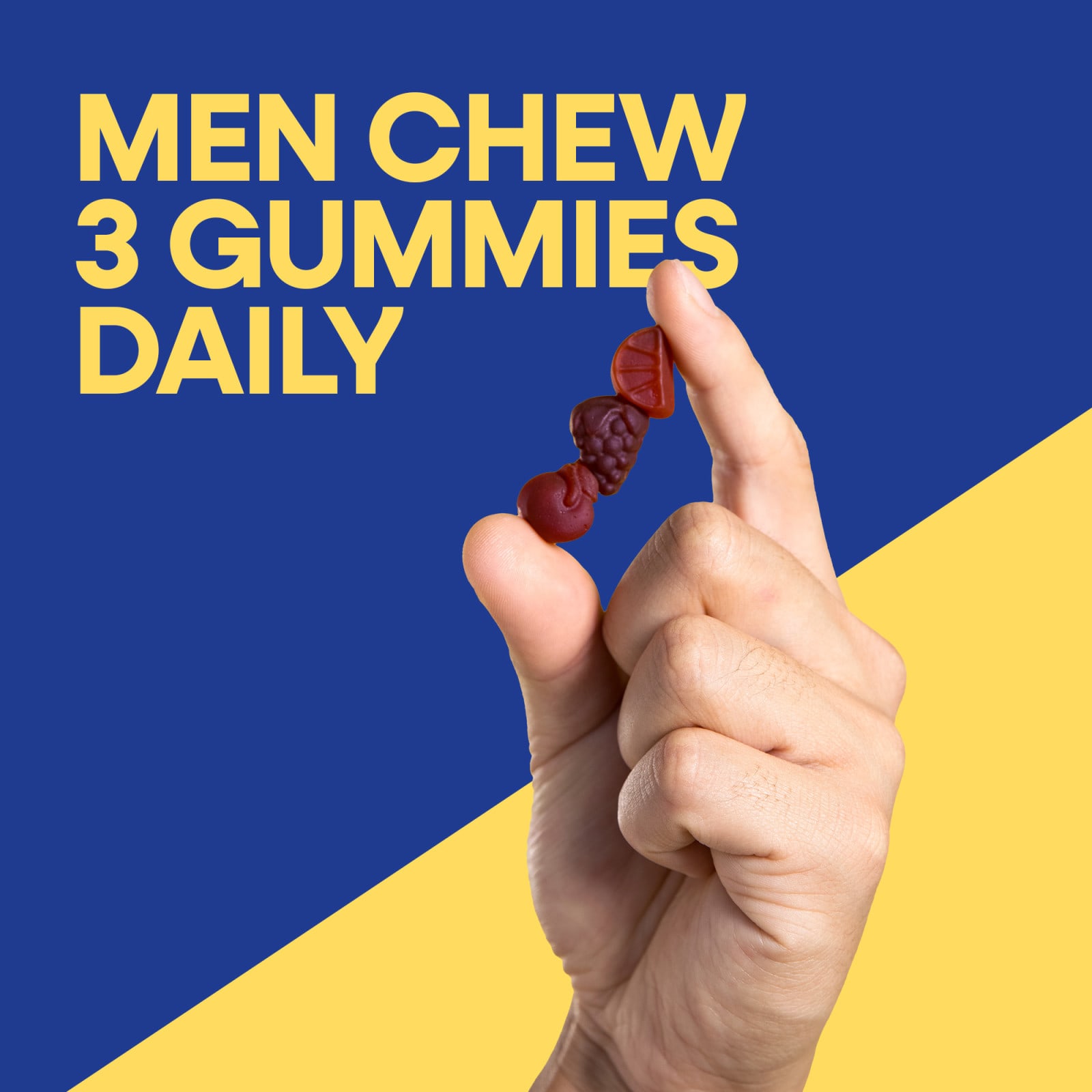 Мультивитамины Nature's Way Alive!® Men's 50+ Premium Gummy Grape & Cherry, вкус Orange, 75 жевательных пастилок — фото 7