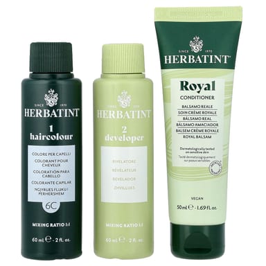 Гель Herbatint Permanent Haircolor 6C Dark Ash Blonde, 170 мл