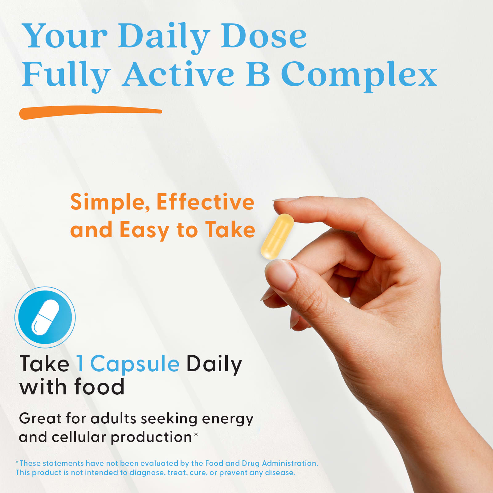 Комплекс витаминов B Doctor's Best Fully Active with Quatrefolic®, 30 растительных капсул — фото 5