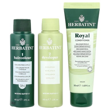 Мёд Herbatint Permanent Haircolor Gel 9N Blonde, 170 мл, гель