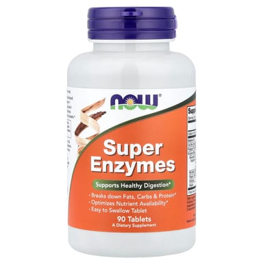 Ферменты NOW Foods Super, 90 таблеток