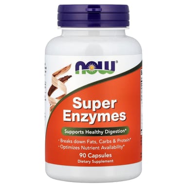 Ферменты NOW Foods Super, 90 капсул