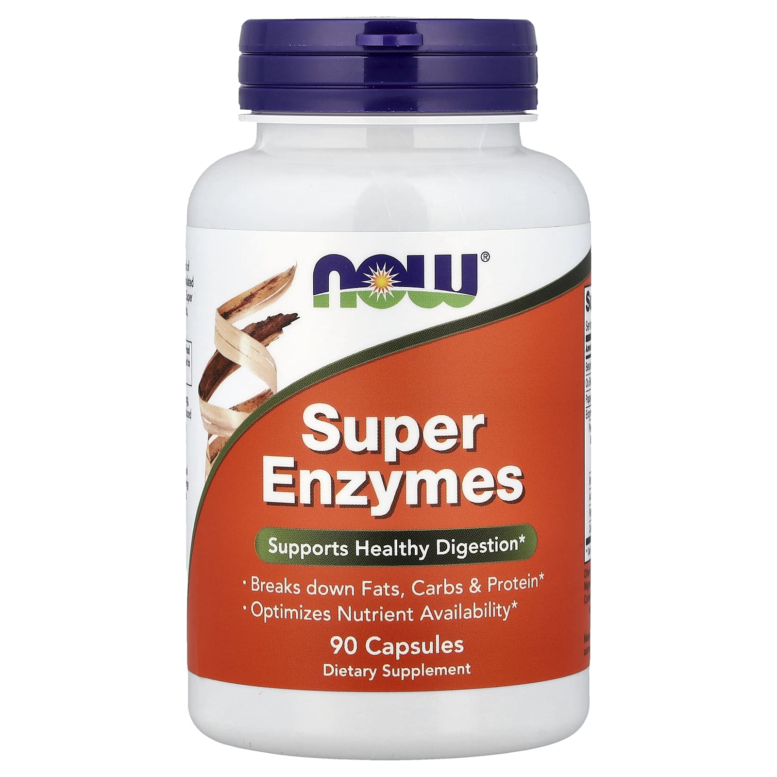 Ферменты NOW Foods Super, 90 капсул
