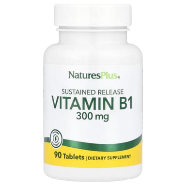Витамин B1 NaturesPlus, 300 мг, 90 таблеток