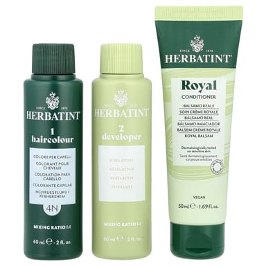 Гель Herbatint Permanent Haircolor 4N Chestnut, 170 мл