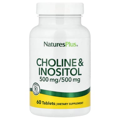 Инозитол NaturesPlus Choline &, 60 таблеток