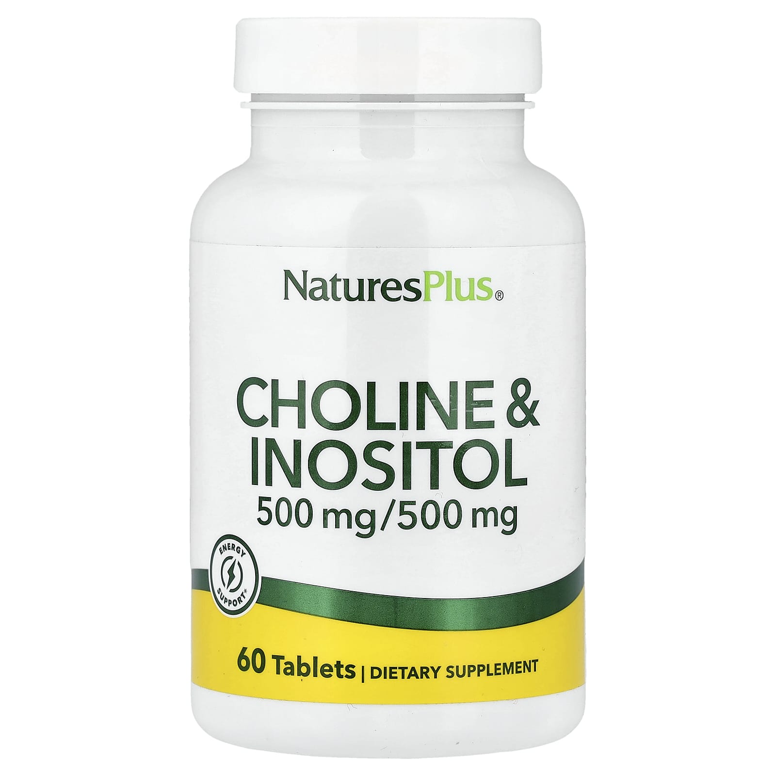 Инозитол NaturesPlus Choline &, 60 таблеток