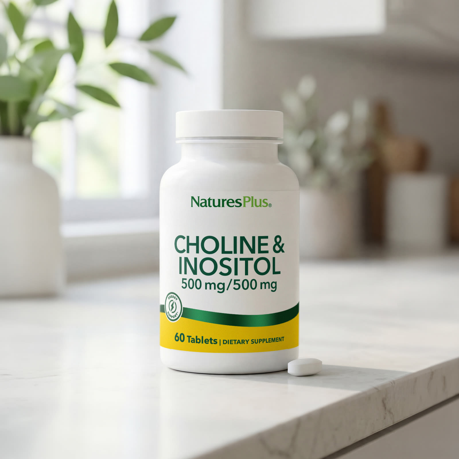 Инозитол NaturesPlus Choline &, 60 таблеток — фото 5