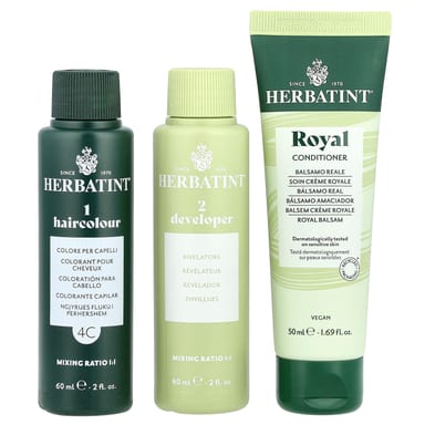 Гель Herbatint Permanent Haircolor 4C Ash Chestnut, 170 мл