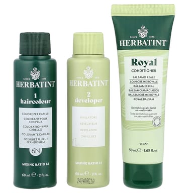 Гель Herbatint Permanent Haircolor 6N Dark Blonde, 170 мл