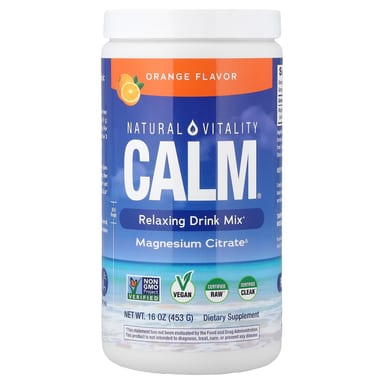 Напиток CALM Natural Vitality CALM®, вкус Orange, 453 г, смесь для напитка
