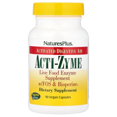 Активация пищеварения NaturesPlus, 90 веганских капсул