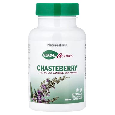 Витекс NaturesPlus Herbal Actives, 150 мг, 60 капсул