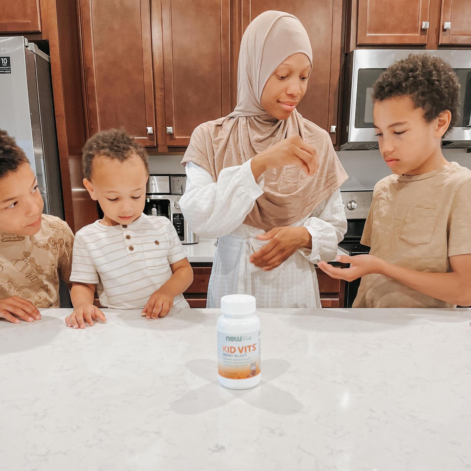Детские мультивитамины Kid Vits NOW Foods™, вкус Berry Lemonade, 120 жевательных таблеток — фото 5