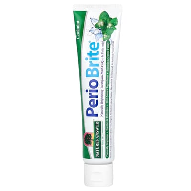 Зубная паста Nature's Answer PerioBrite® with Xylitol Cool Mint, 113.4 г