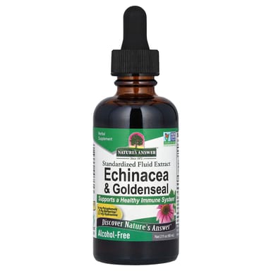 Эхинацея Nature's Answer & Goldenseal Standardized Fluid Extract, 60 мл