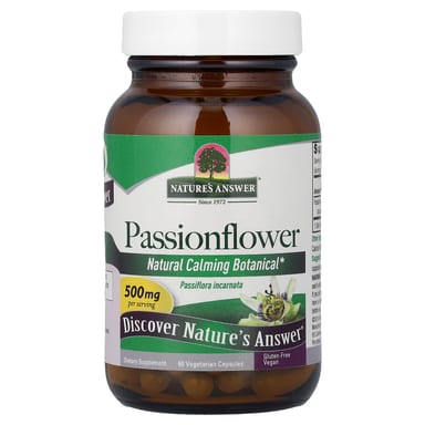 Пассифлора Nature's Answer, 250 мг, капсулы