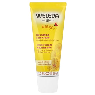 Детский крем для лица Weleda Baby Nourishing Calendula Extracts, 50 мл