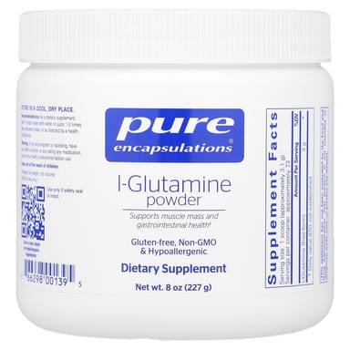 L-глютамин Pure Encapsulations L-Glutamine, 227 г, порошок