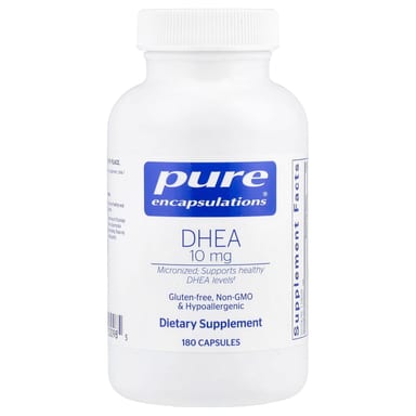 DHEA Pure Encapsulations, 10 мг, 180 капсул