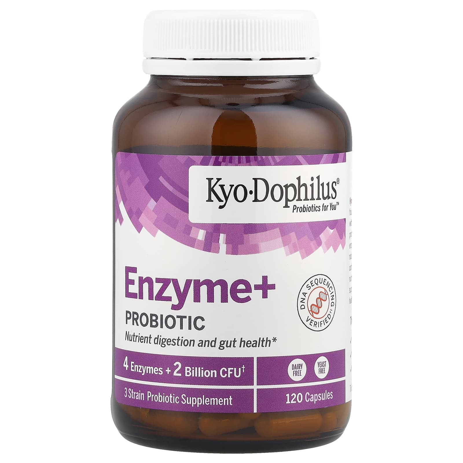 Пробиотик Kyolic Kyo-Dophilus® Enzyme, 120 капсул