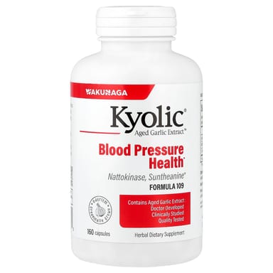 Комплекс Kyolic Aged Garlic Extract™ Blood Pressure Health 109, 160 капсул