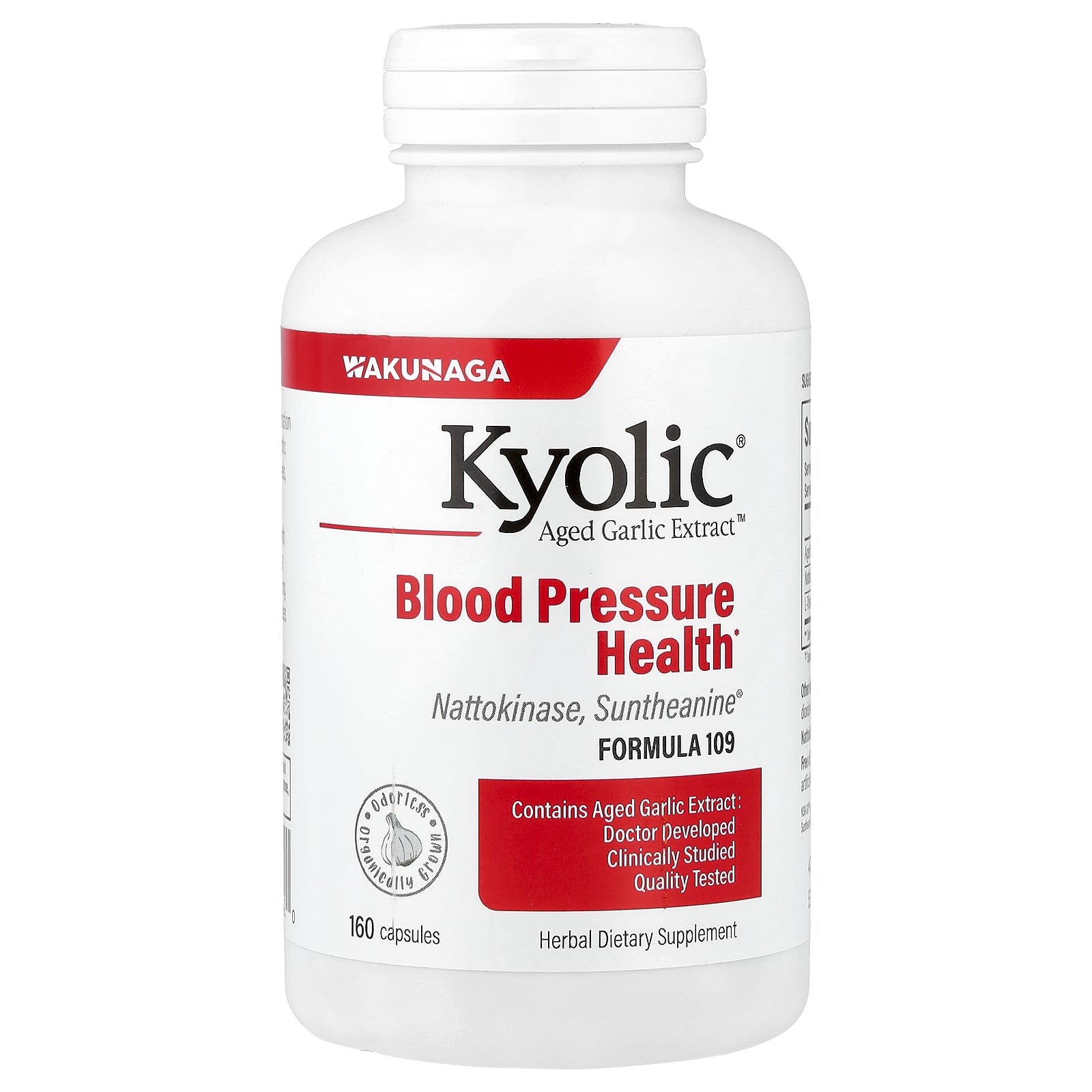 Комплекс Kyolic Aged Garlic Extract™ Blood Pressure Health 109, 160 капсул