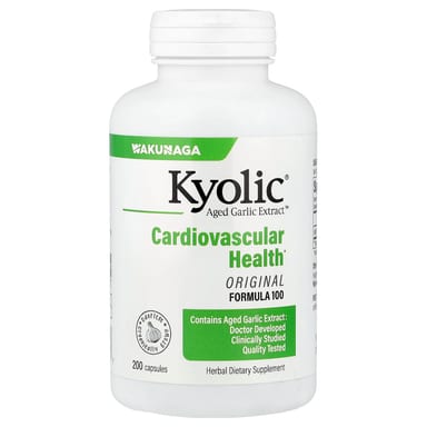 Комплекс Kyolic Aged Garlic Extract™ Cardiovascular Health 100, 300 мг, 200 капсул
