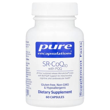 Коэнзим Q10 Pure Encapsulations SR- with PQQ, 60 капсул