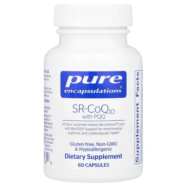 Фото товара: Коэнзим Q10 Pure Encapsulations SR- with PQQ, 60 капсул