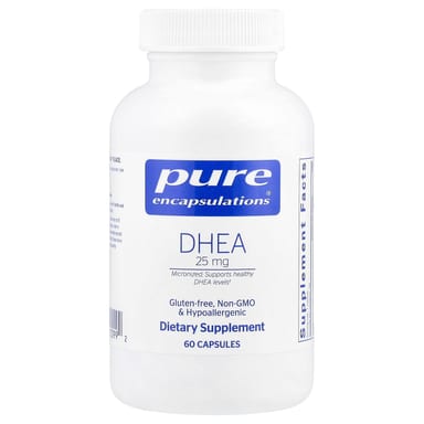 DHEA Pure Encapsulations, 25 мг, 60 капсул