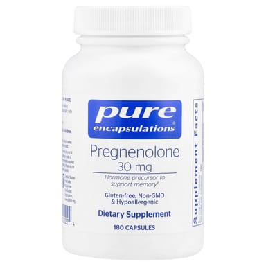 Прегненолон Pure Encapsulations, 30 мг, 180 капсул