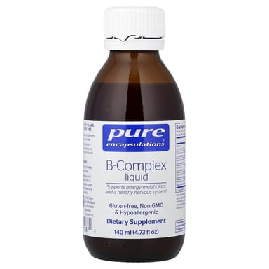 Комплекс витаминов B Pure Encapsulations B-Complex Liquid, 140 мл, жидкая форма