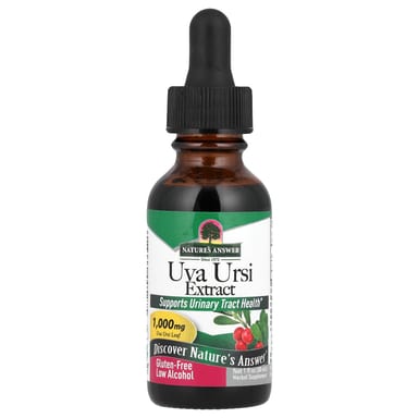 Толокнянка Nature's Answer Extract Low Alcohol, 1000 мг, 30 мл