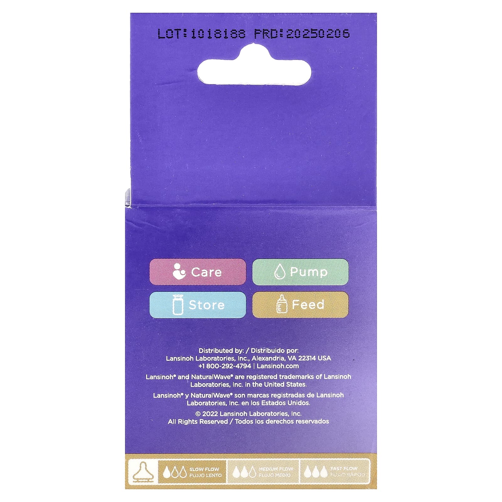 Соски для бутылочек Lansinoh NaturalWave® Nipples Slow Flow, 2 соски — фото 3