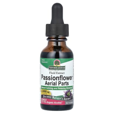 Пассифлора Nature's Answer Fluid Extract, 2000 мг, 30 мл