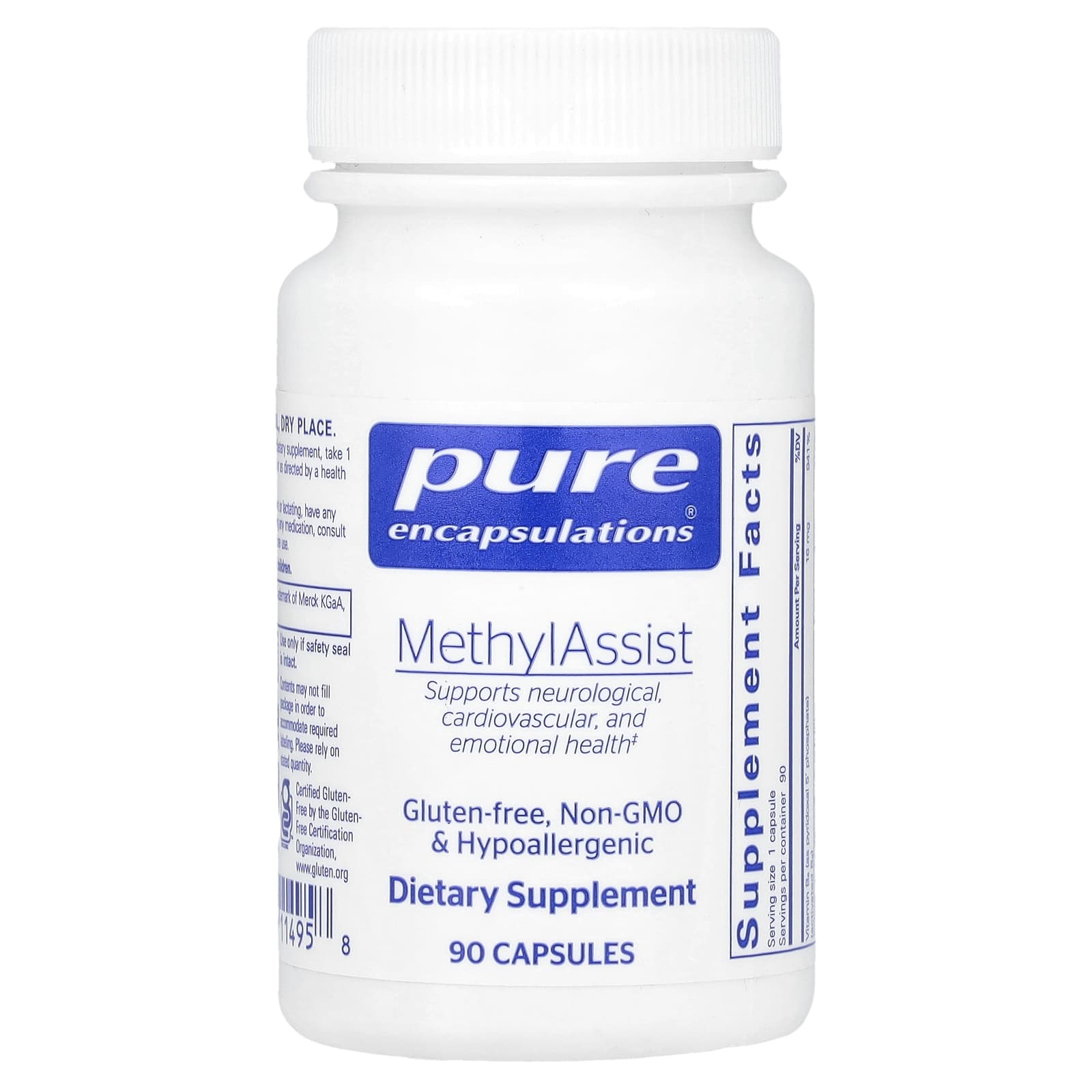 Метиловый комплекс Pure Encapsulations, 90 капсул