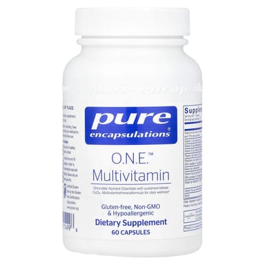 Мультивитамины Pure Encapsulations O.N.E.™, 60 капсул