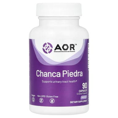 Чанка пьедра (Chanca Piedra) Advanced Orthomolecular Research AOR, 500 мг, 90 капсул