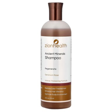 Минерал Zion Health Ancient Shampoo Geranium Rose, 473 мл