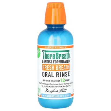Фото товара: Полоскание для рта TheraBreath, 473 мл (16 fl oz), освежающий мятный вкус