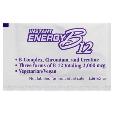Комплекс Energy NOW Foods Instant B12, оттенок 75 Packets, 1 г, саше