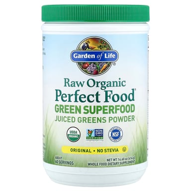 Порошок Garden of Life Raw Organic Perfect Food® Green Superfood Juiced Greens Original, 414 г